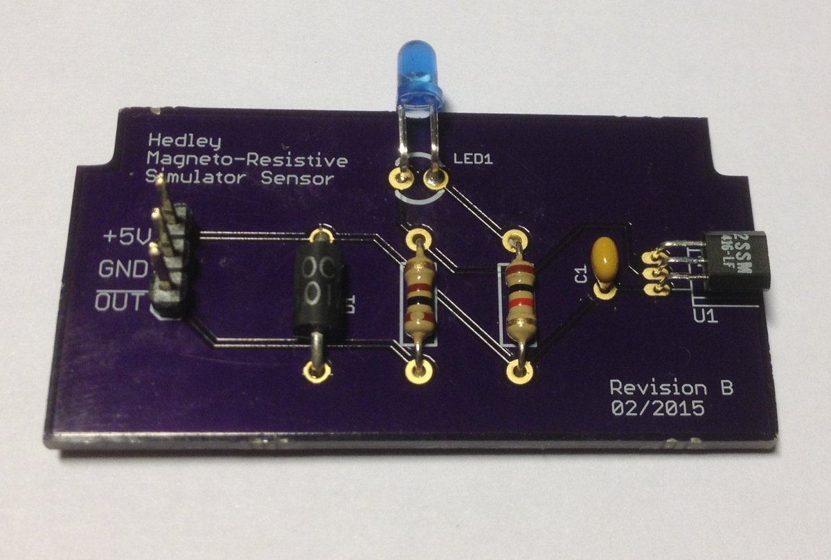Magneto-Resistive Sensor PCB